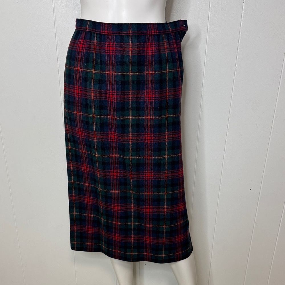 Pendleton Mac lennan tartan plaid skirt vintage size 16